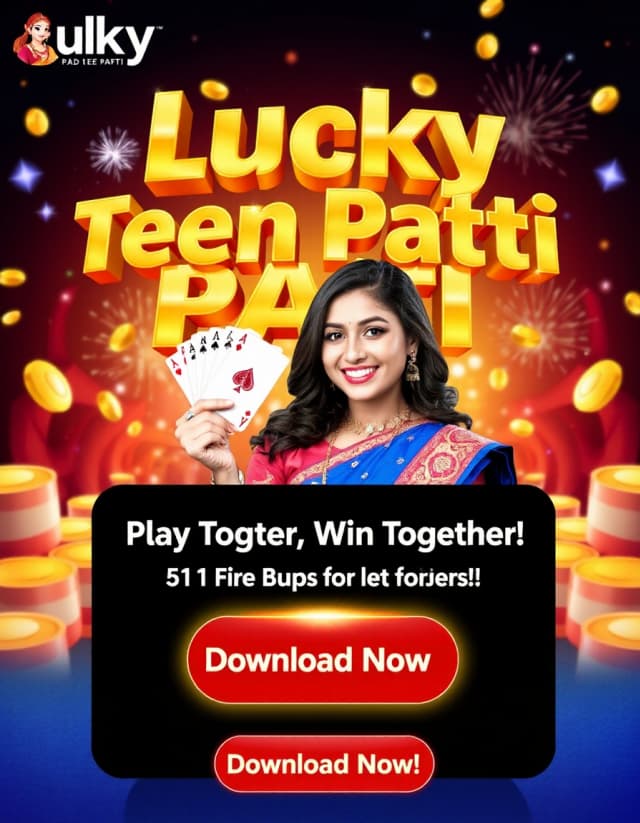 Lucky Teen Patti Apk Banner